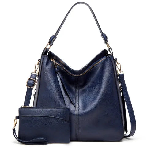 Soft PU Bucket Tote Bag for Women