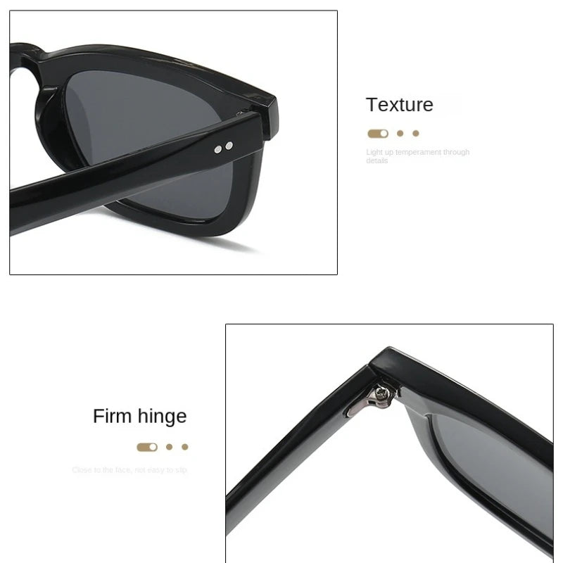 Unisex Vintage Square Fashion Sunglasses