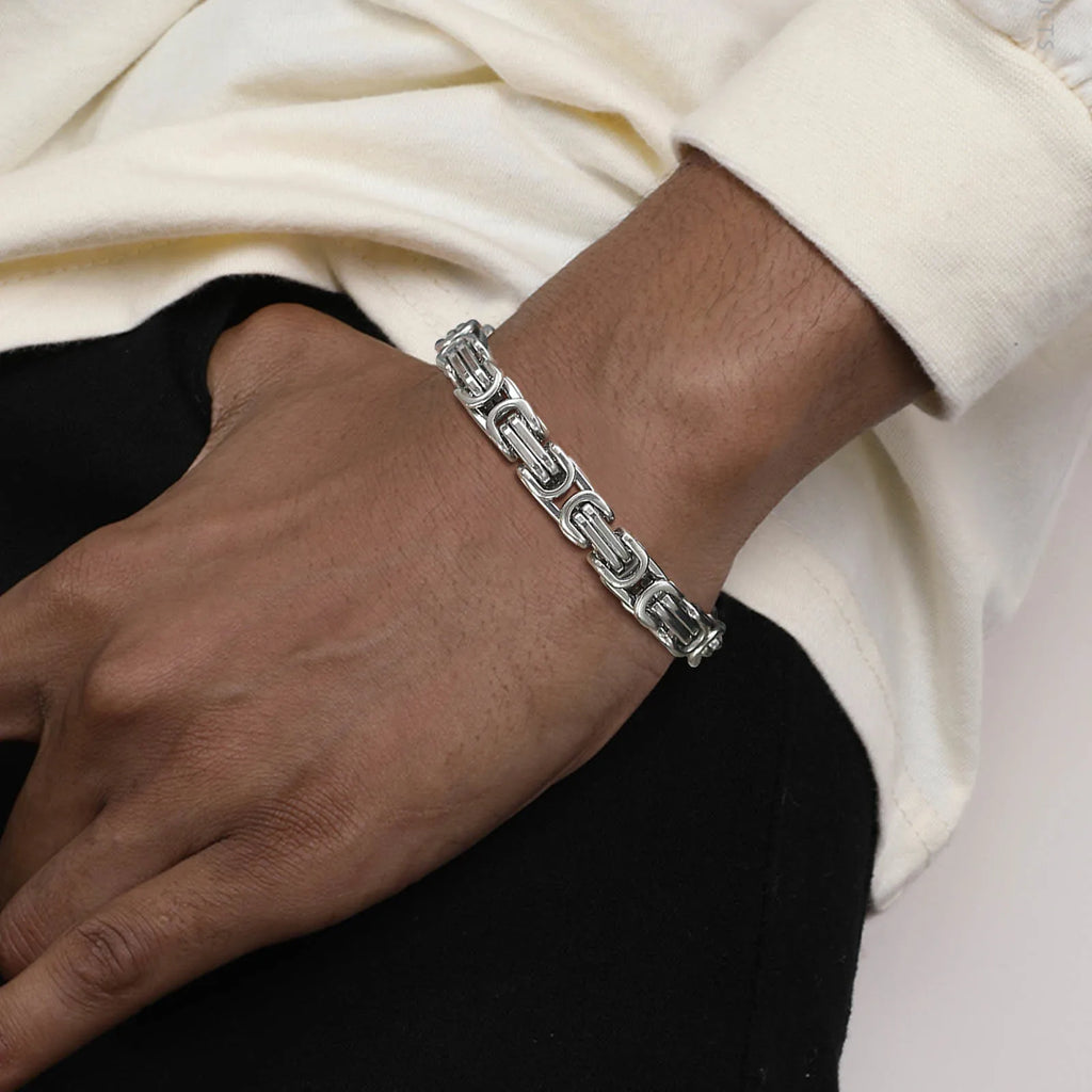 Byzantine Stainless Steel Chain Bracelet