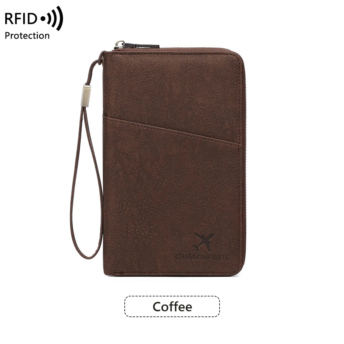 RFID Blocking Passport Holder & Travel Document Organizer
