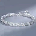 925 Sterling Silver Multiple Styles Chain Bracelet for Women