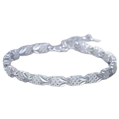 925 Sterling Silver Multiple Styles Chain Bracelet for Women