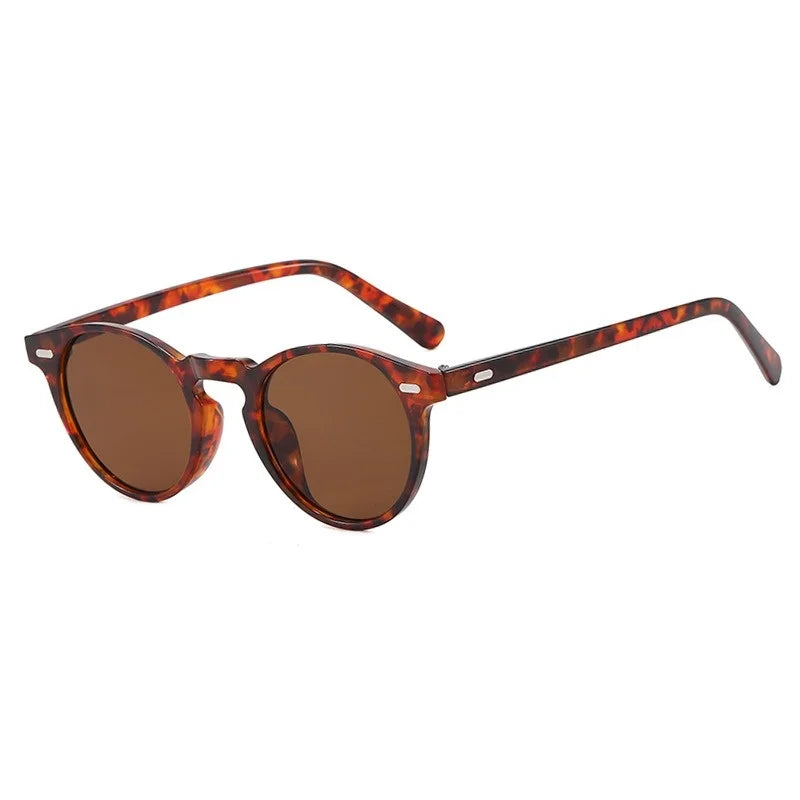Women's Retro Round Fashion Sunglasses