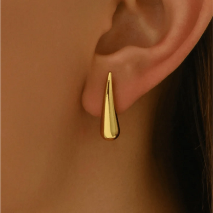 Water Drop Chili Stainless Steel Earrings for Women