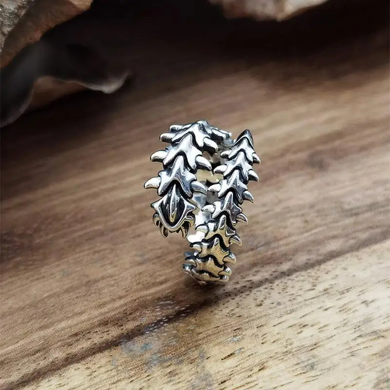 Adjustable Centipede Ring in Zinc Alloy