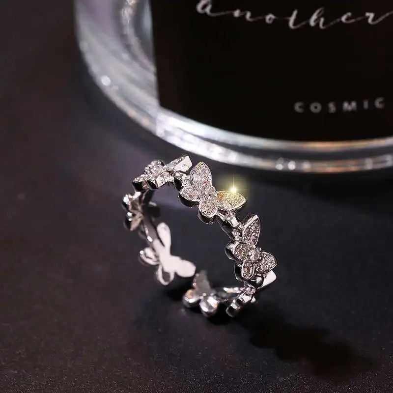 Colourful Drip Glaze Adjustable Ring for Women