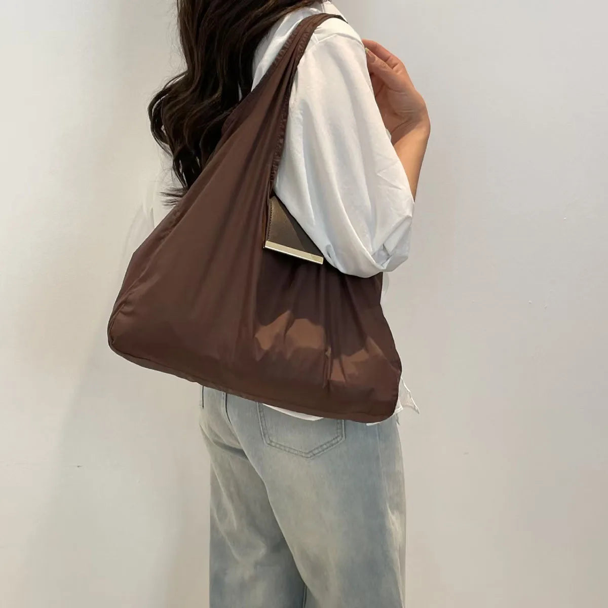 Expandable Keychain Tote Bag for Women