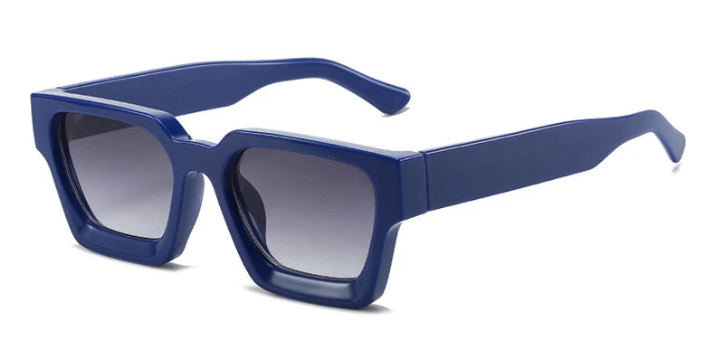 Unisex Retro Square Fashion Sunglasses