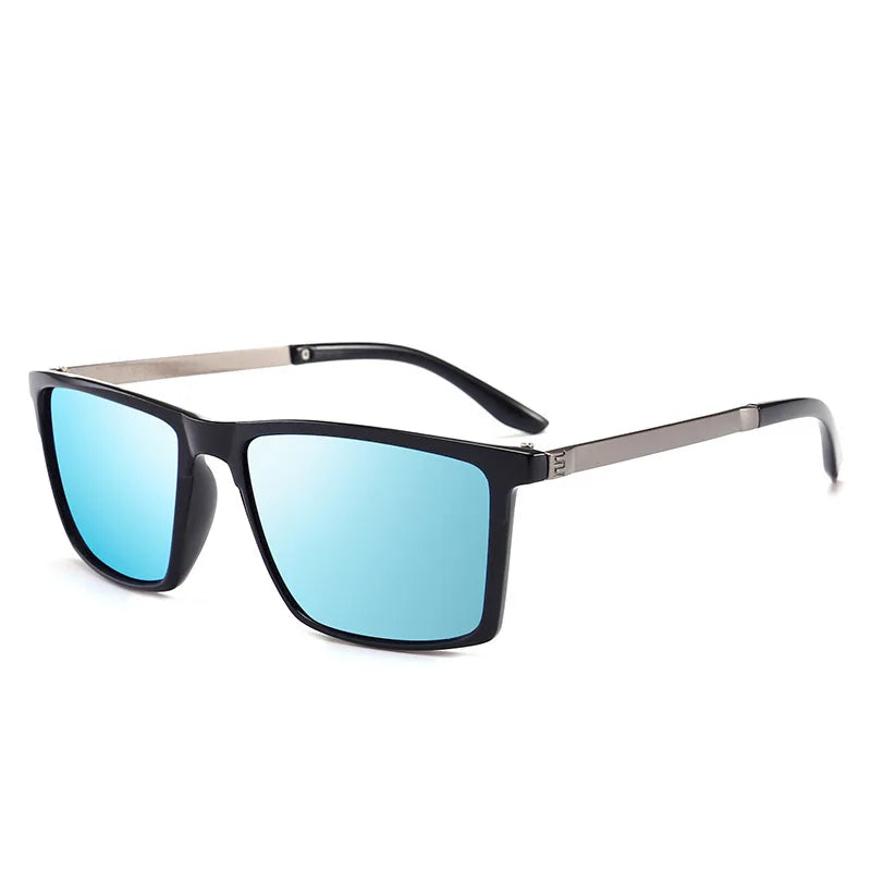 Men's Retro Square Polarized Sunglasses