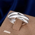 925 Sterling Silver Wedding Band Ring for Women