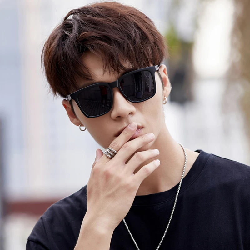 Retro Square Mirrored Sunglasses