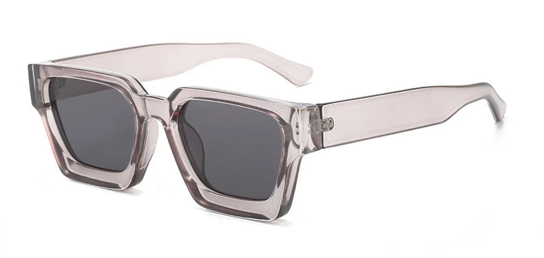 Unisex Retro Square Fashion Sunglasses
