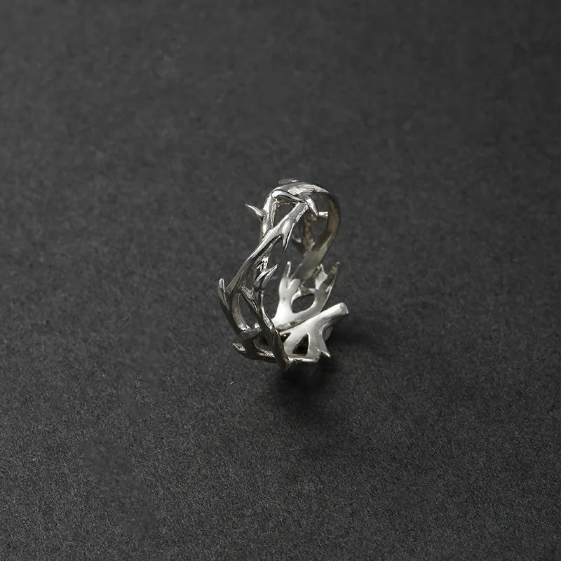 Vintage Branch and Thorn Ring for Women and Men