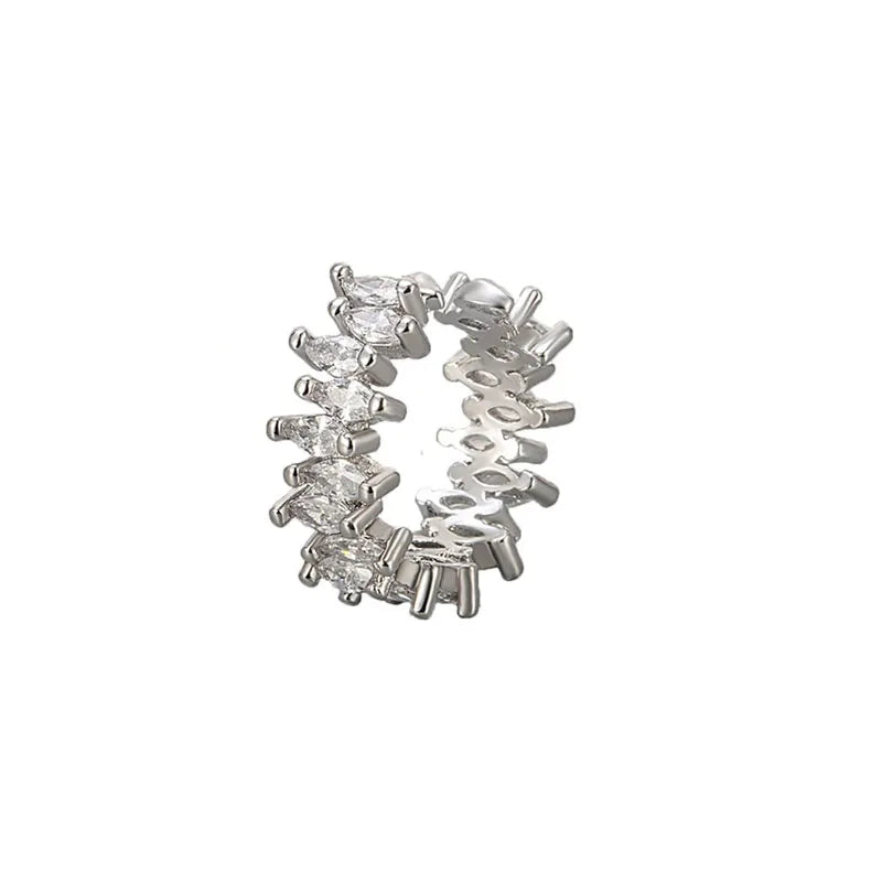 Horse Eye Zircon Ear Cuff Clip Earring for Women — No Piercing