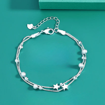 Korean Multi Layer Coil Adjustable Bracelet for Women