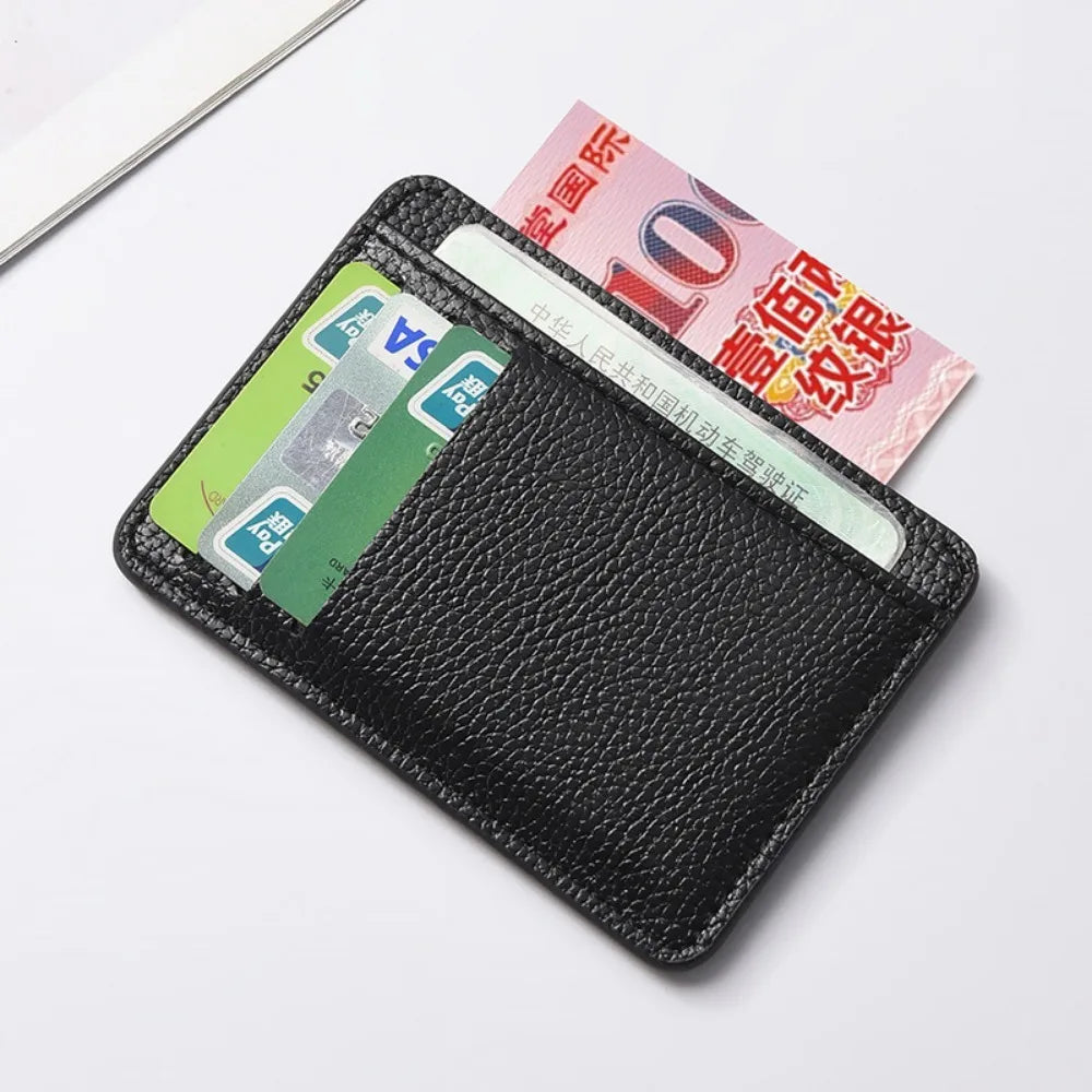 Men's Slim Minimalist RFID Blocking Front Pocket Wallet | Portable Card Holder