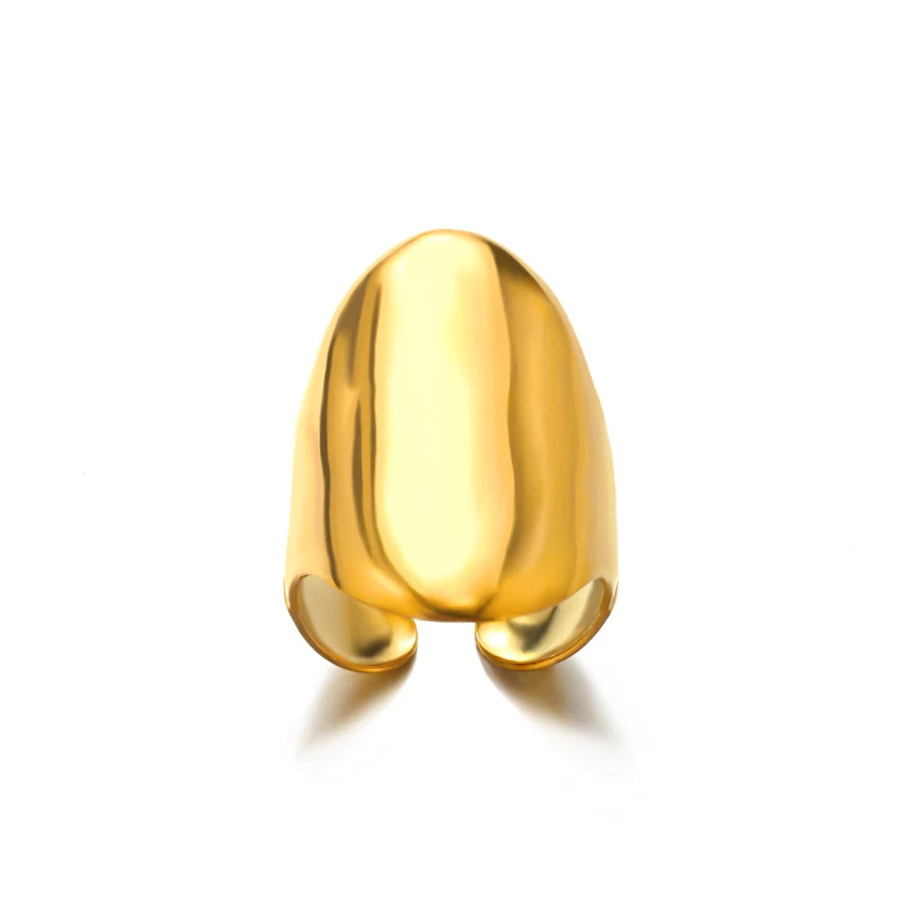 Classic Never-Fade Couple Ring | 18K Gold Plated Stainless Steel