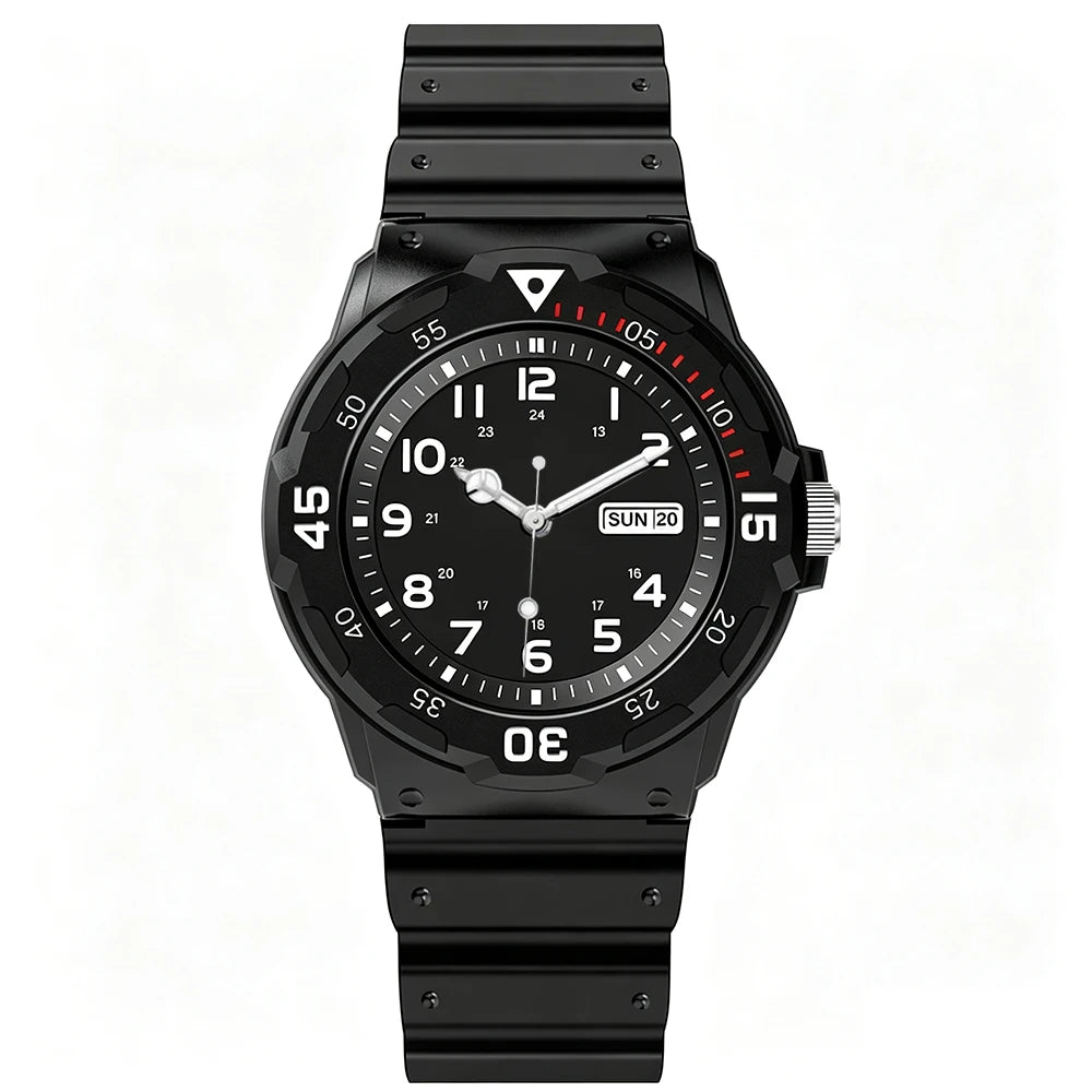 Unisex Sport-Style Quartz Watch