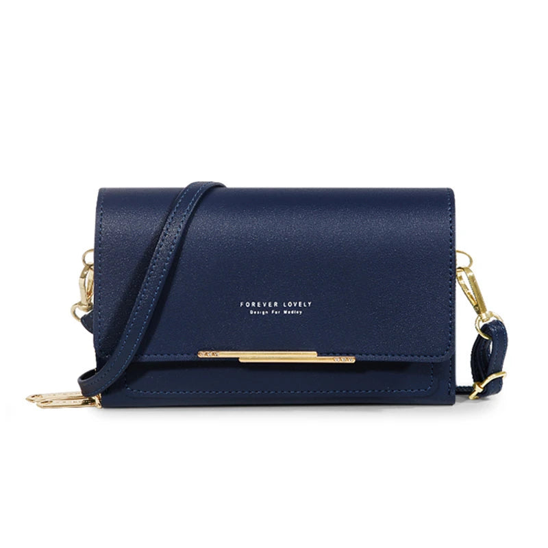 Korean Style Multi-Card Shoulder Bag Wallet for Women