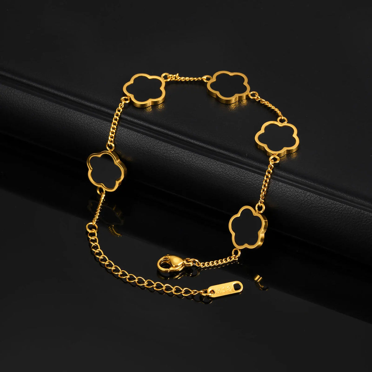 Men's Flower Chain Bracelet
