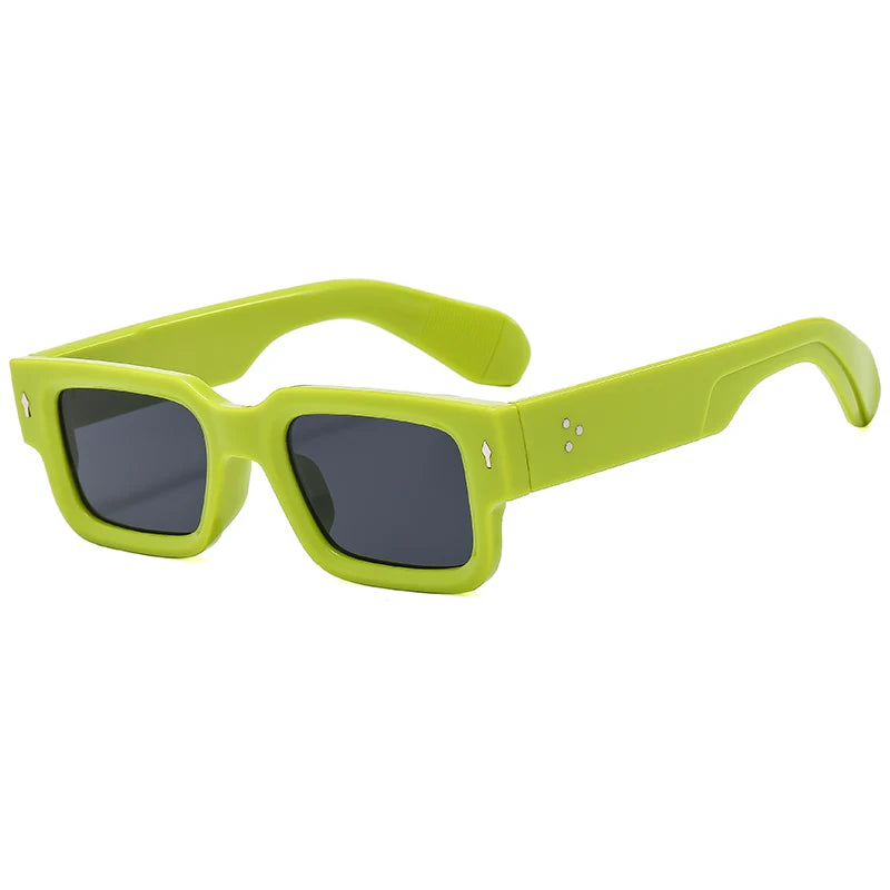 Retro Minimalist Rectangle Sunglasses