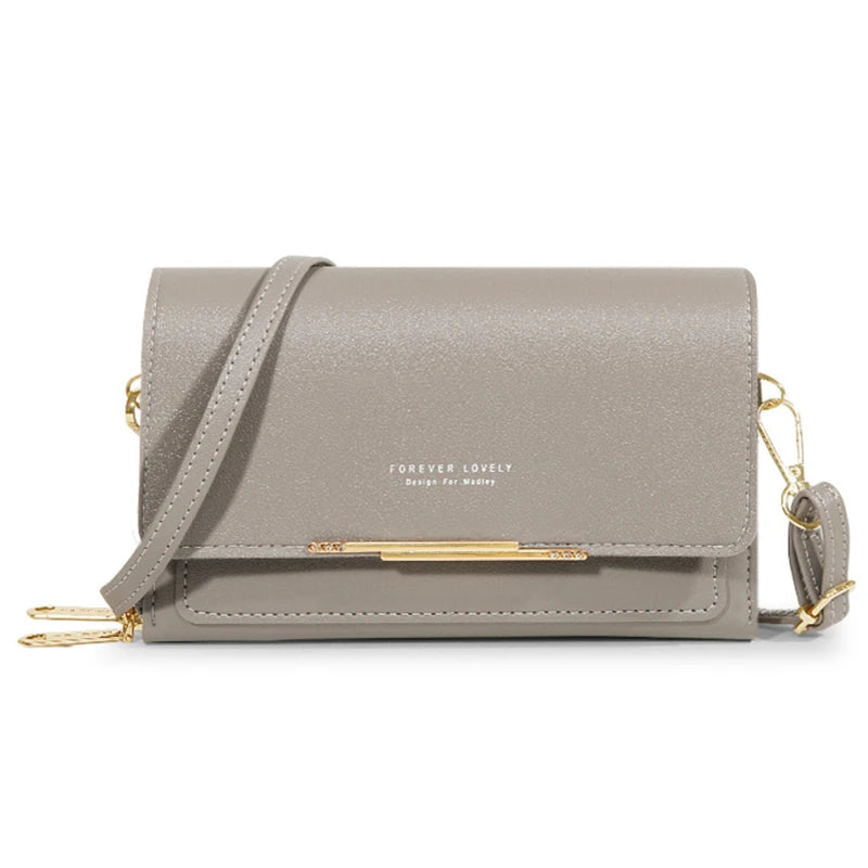 Korean Style Multi-Card Shoulder Bag Wallet for Women