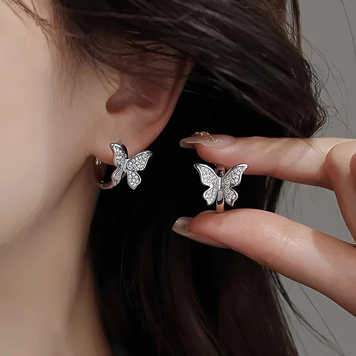 925 Sterling Silver Bow Knot Pearl Earrings for Women