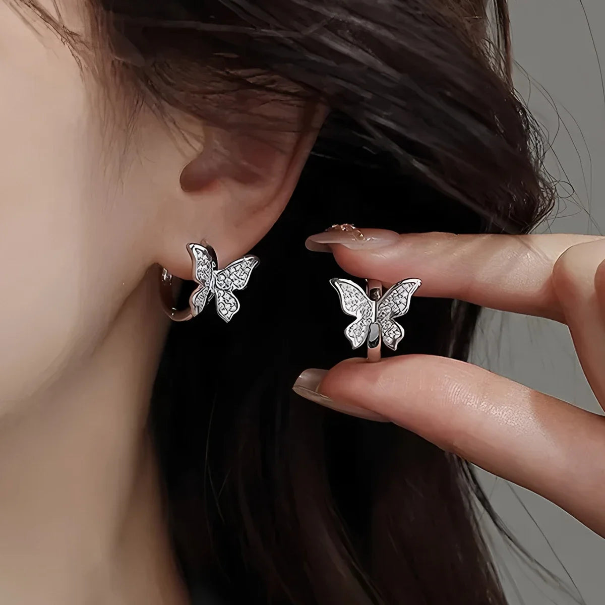 925 Sterling Silver Bow Knot Pearl Earrings for Women