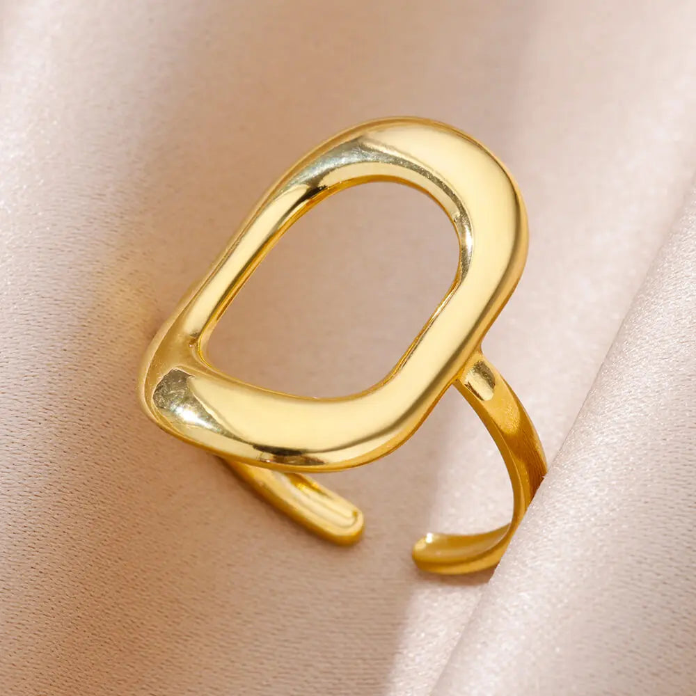 Classic Never-Fade Couple Ring | 18K Gold Plated Stainless Steel