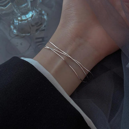 Korean Multi Layer Coil Adjustable Bracelet for Women