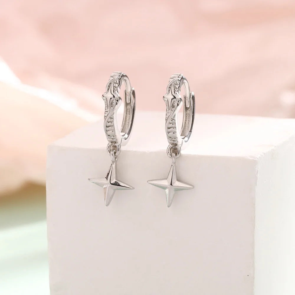 925 Sterling Silver Bow Knot Ear Clip for Women — No Piercing