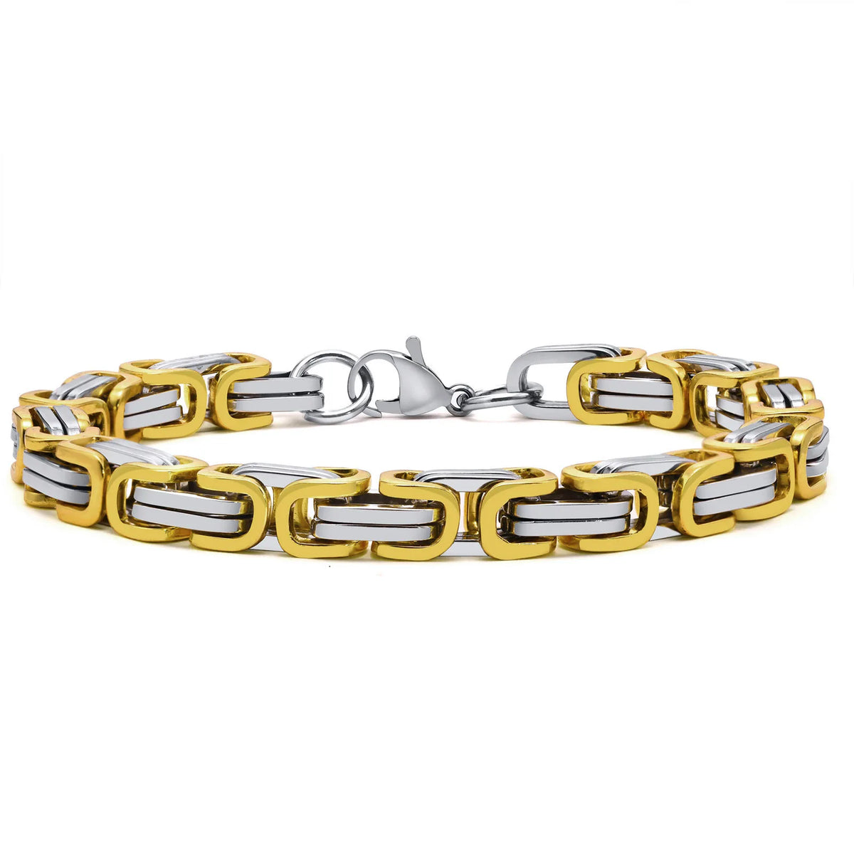 Byzantine Stainless Steel Chain Bracelet
