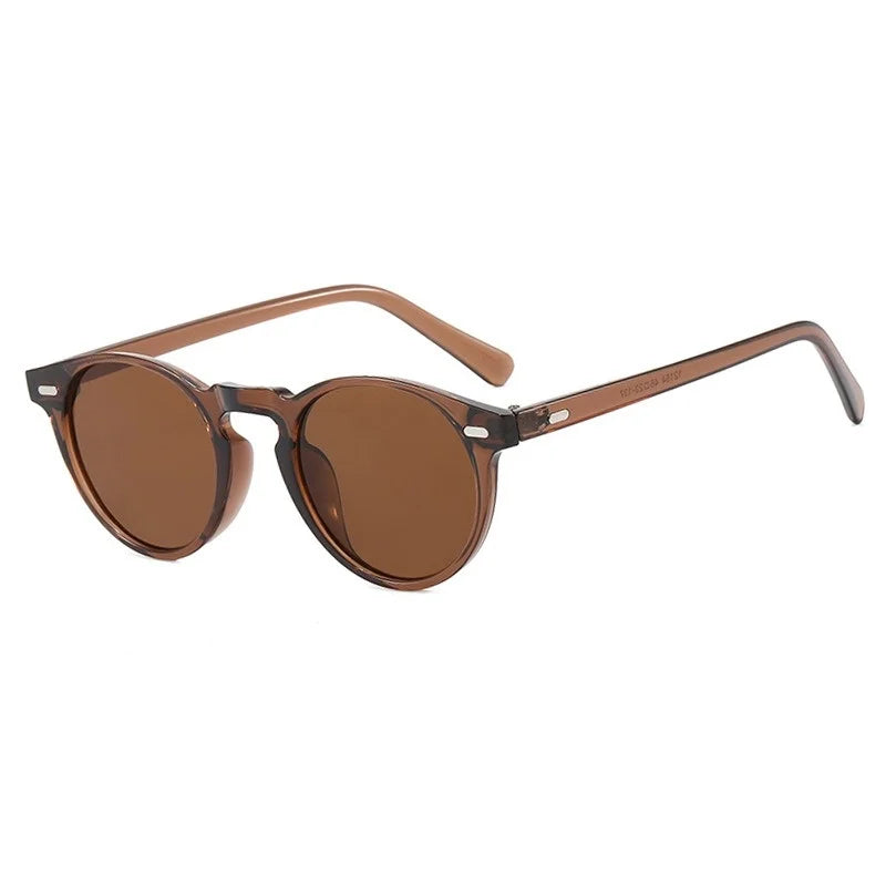Women's Retro Round Fashion Sunglasses
