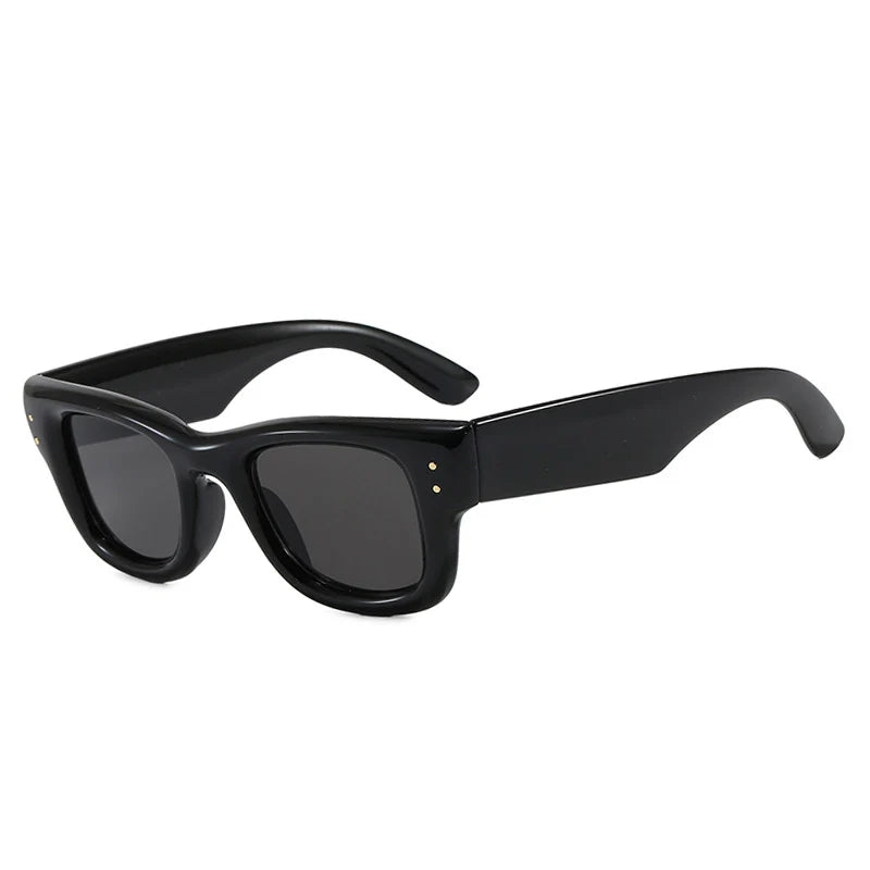 Unisex Square Polycarbonate Fashion Sunglasses