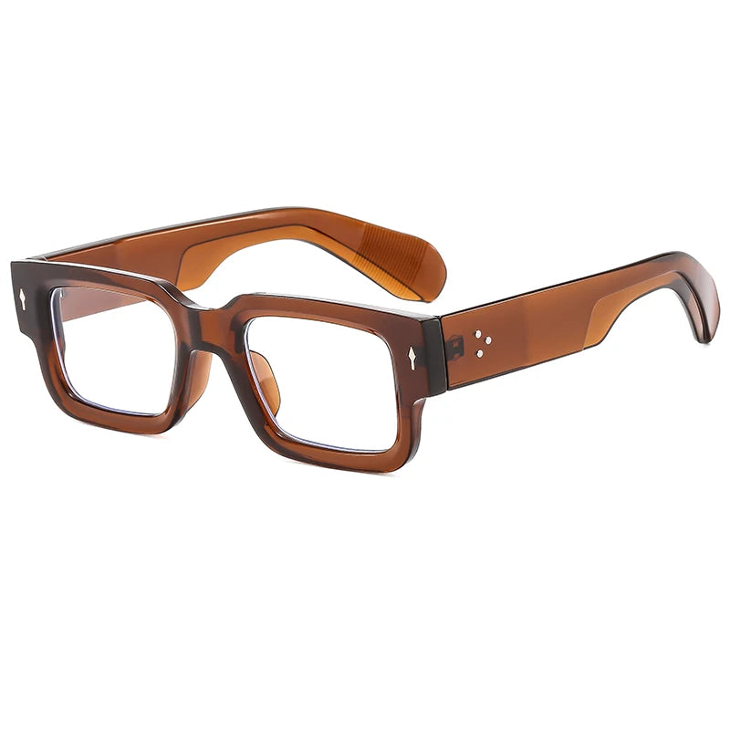 Retro Minimalist Rectangle Sunglasses