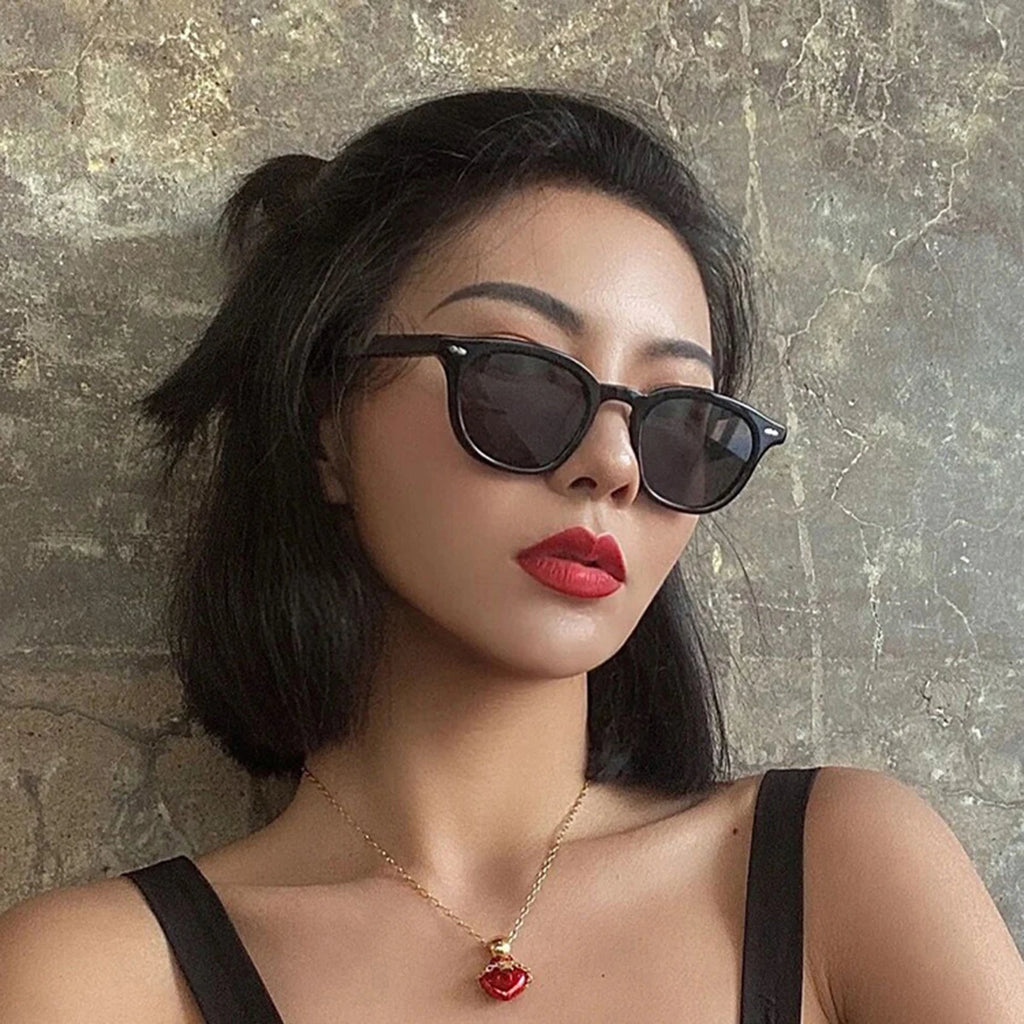 Women's Retro Oval Fashion Sunglasses