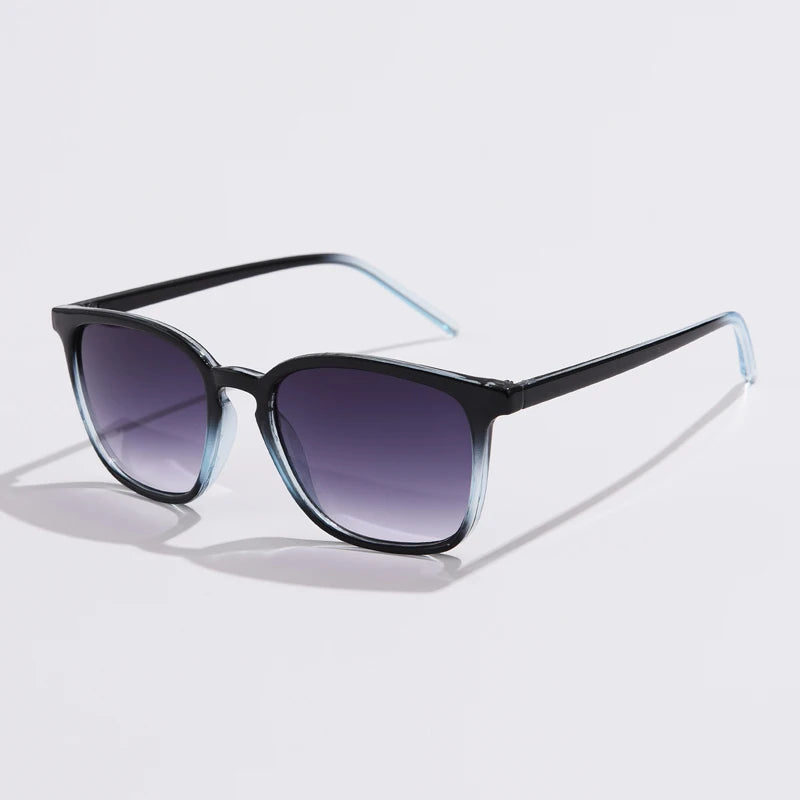 Retro Rectangle Acetate Sunglasses