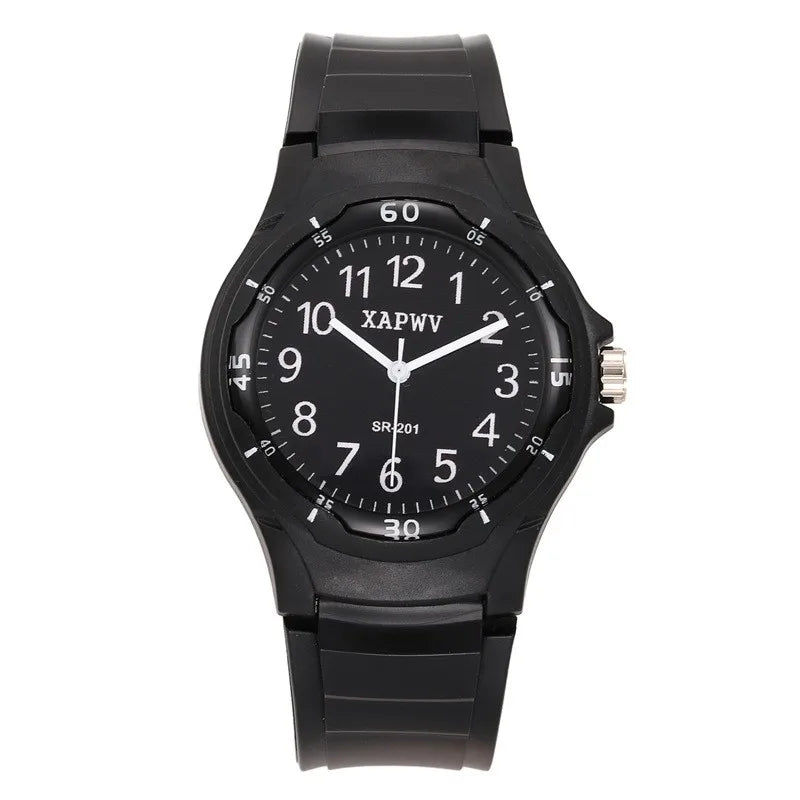 Black 38mm Casual Quartz Watch