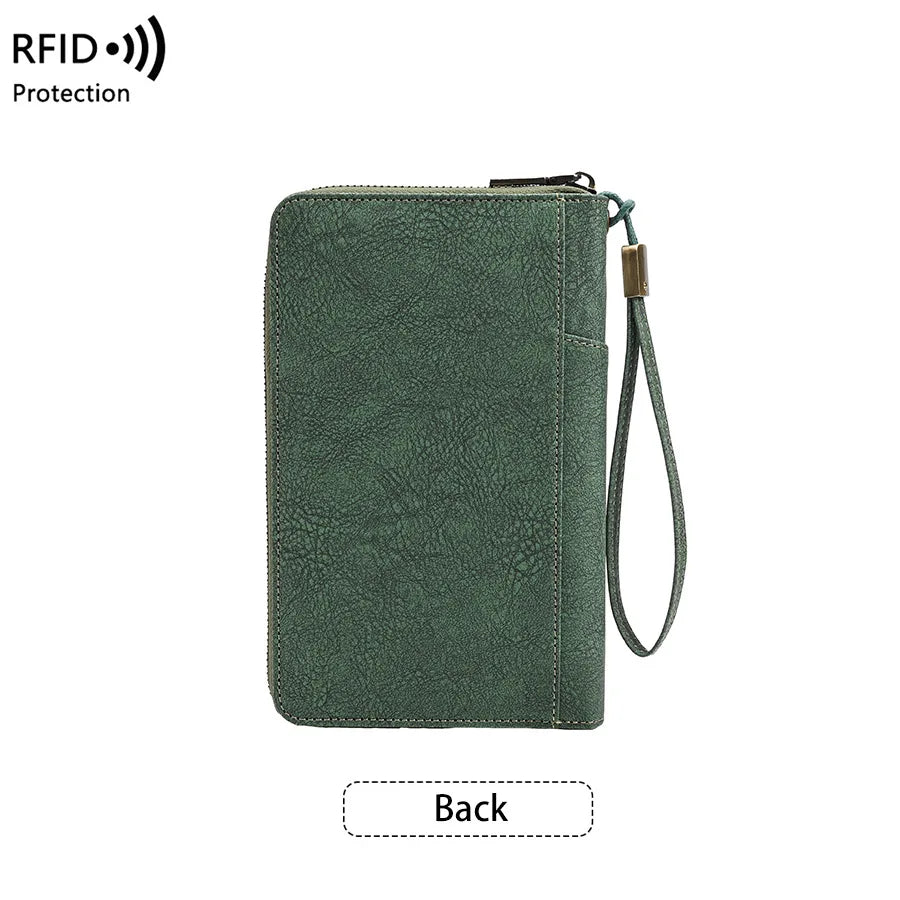 RFID Blocking Passport Holder & Travel Document Organizer