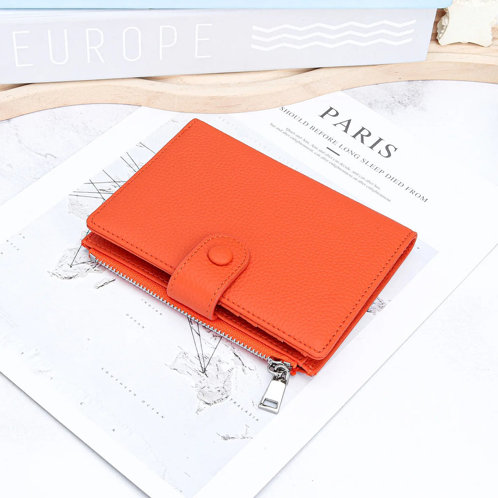 Multi-Slot Card Holder with Coin Purse For Women