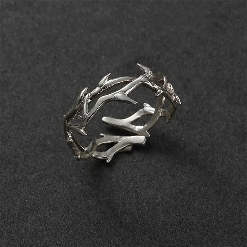 Vintage Branch and Thorn Ring for Women and Men