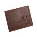 Men's Slim Bifold PU Leather Wallet | Multi-Compartment Card Holder & Coin Purse