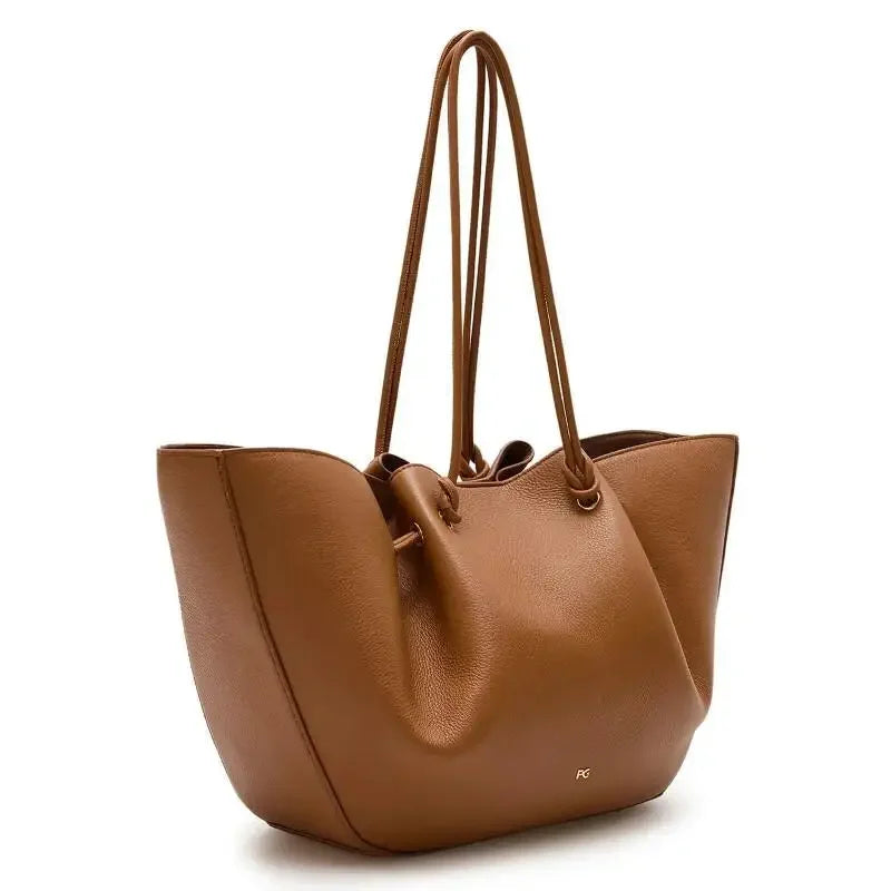 Pebbled PU Tote Bag for Women