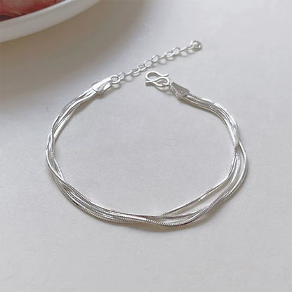 Korean Multi Layer Coil Adjustable Bracelet for Women
