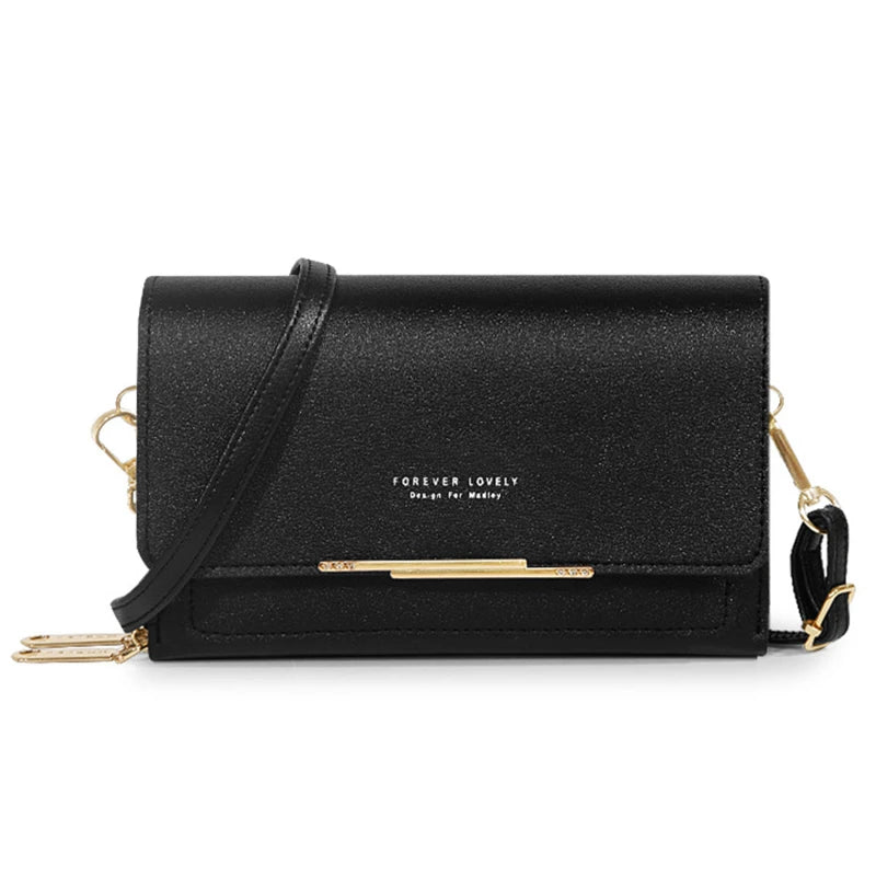 Korean Style Multi-Card Shoulder Bag Wallet for Women