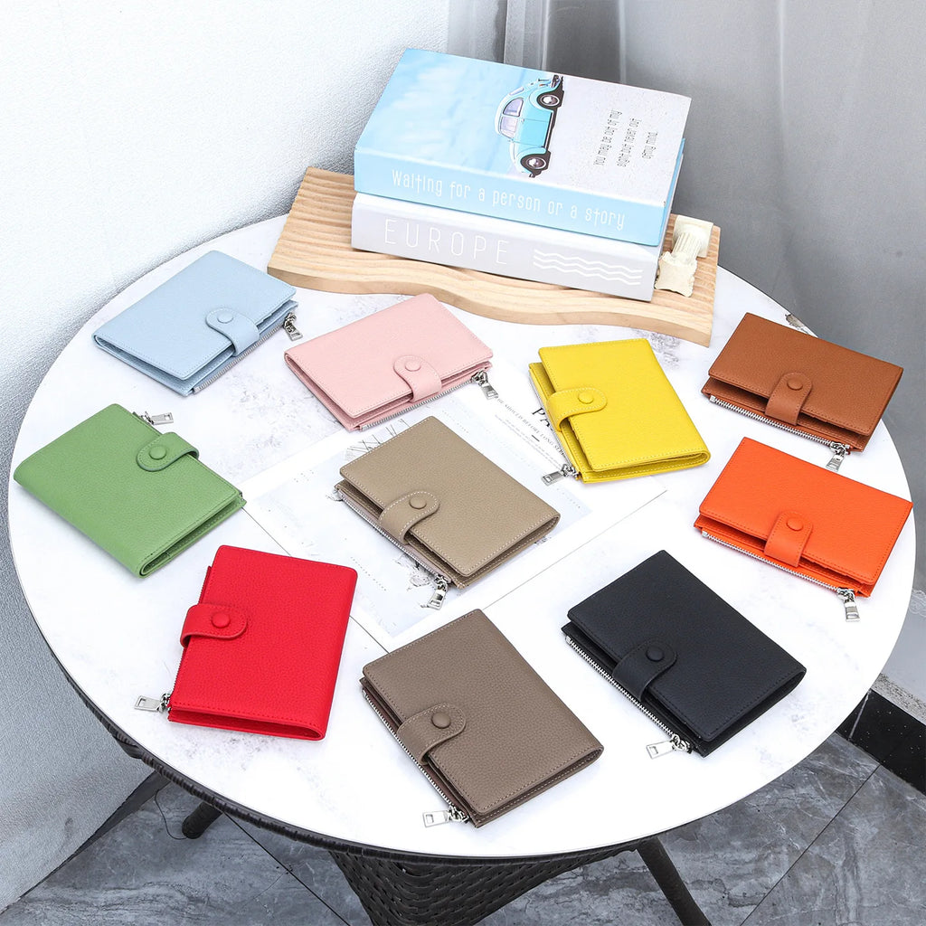 Multi-Slot Card Holder with Coin Purse For Women