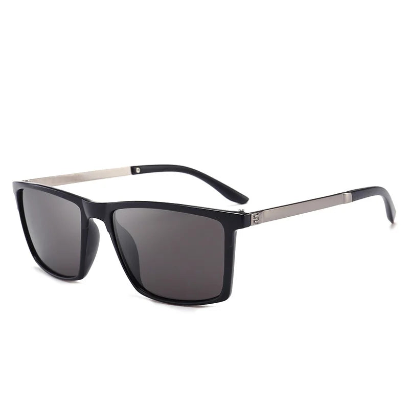 Men's Retro Square Polarized Sunglasses