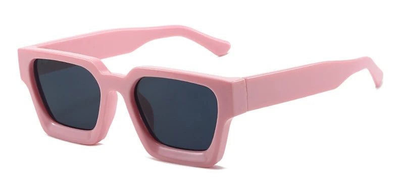 Unisex Retro Square Fashion Sunglasses