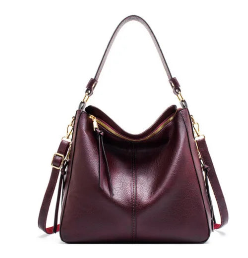 Soft PU Bucket Tote Bag for Women