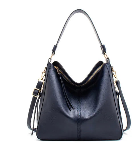 Soft PU Bucket Tote Bag for Women